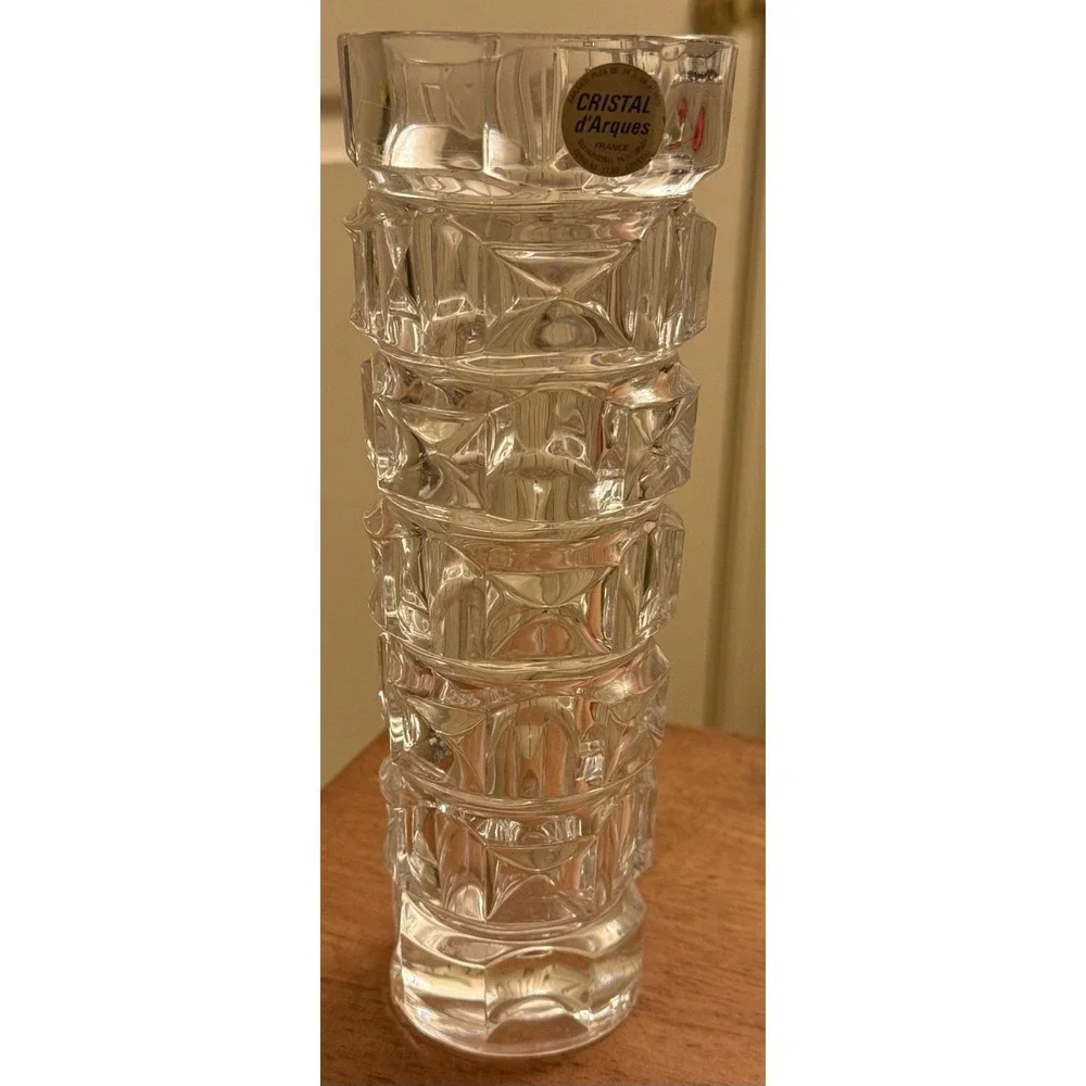 Cristal D'Arques Durand - Ancenis Optic‎ Block Clear 8 1/2